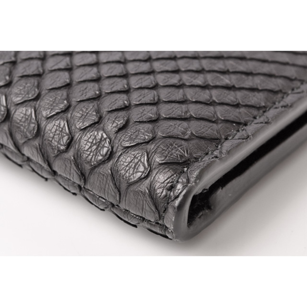 Balenciaga Python Folding Wallet Black - image 6